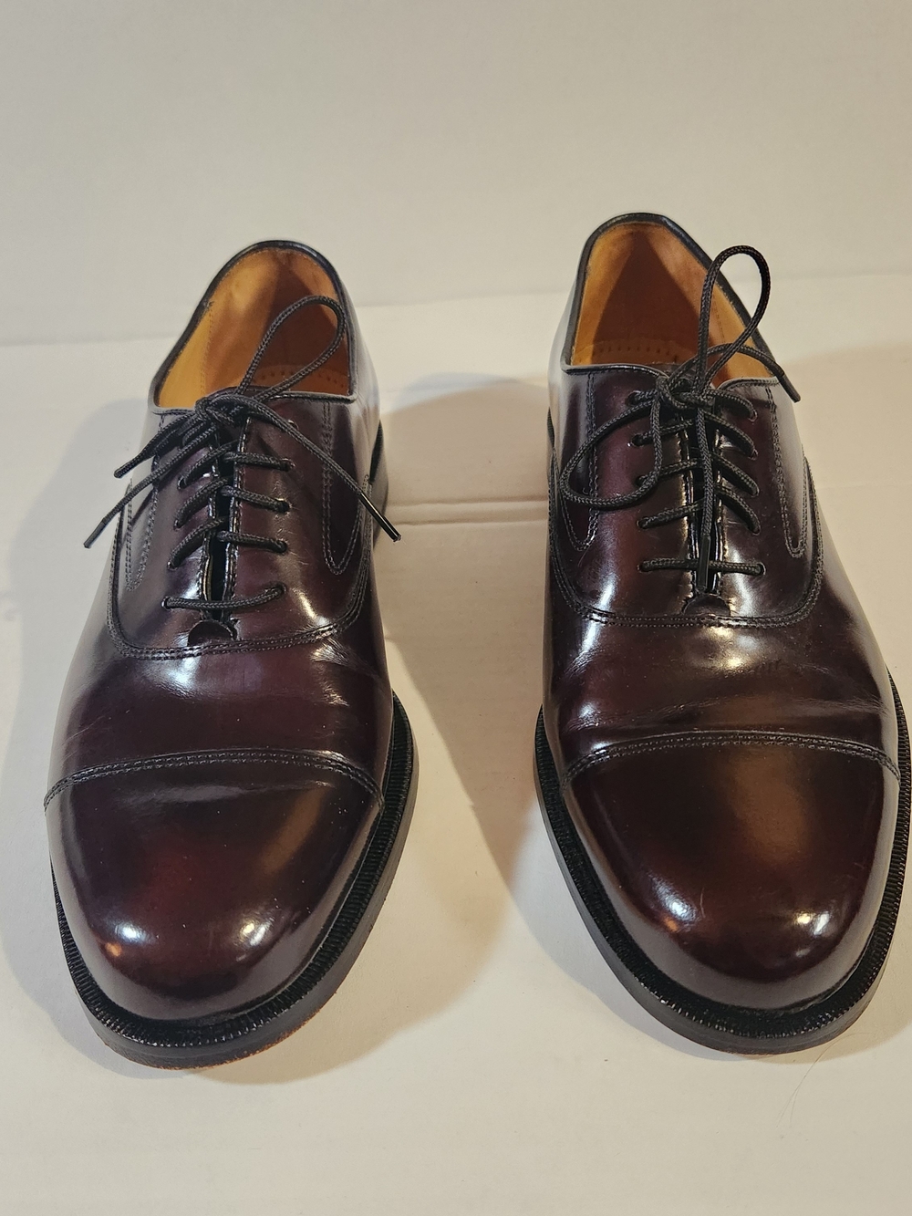Cole Haan Men's Cap-Toe Oxford in Burgundy